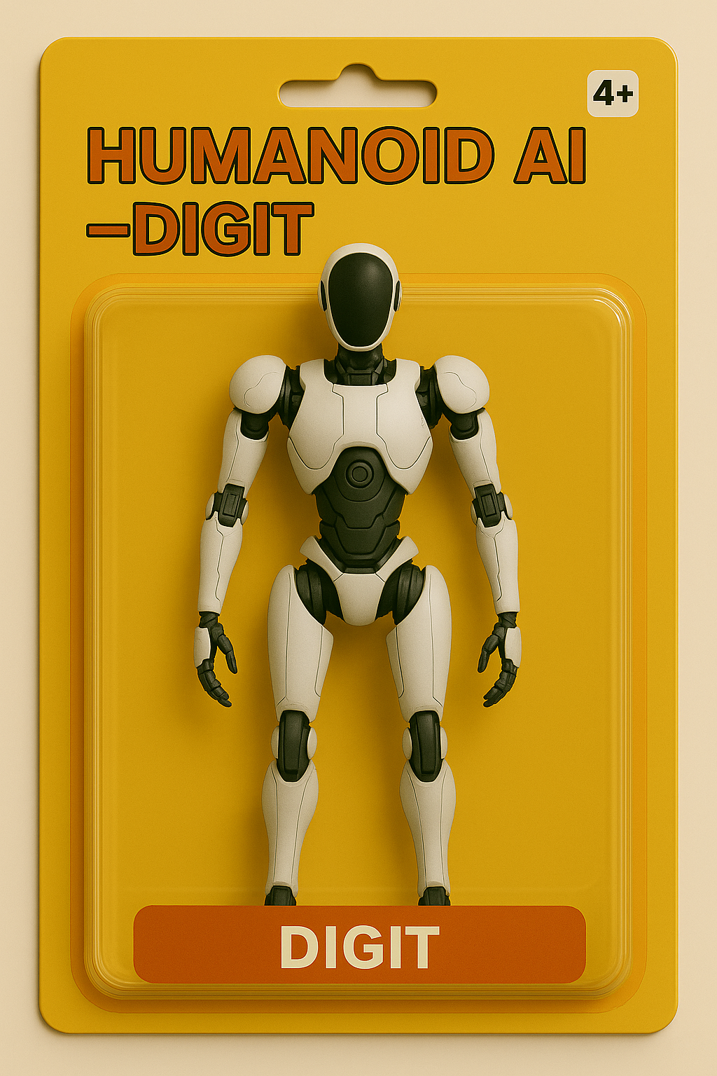 Toy packaging for Agility Robotics Digit