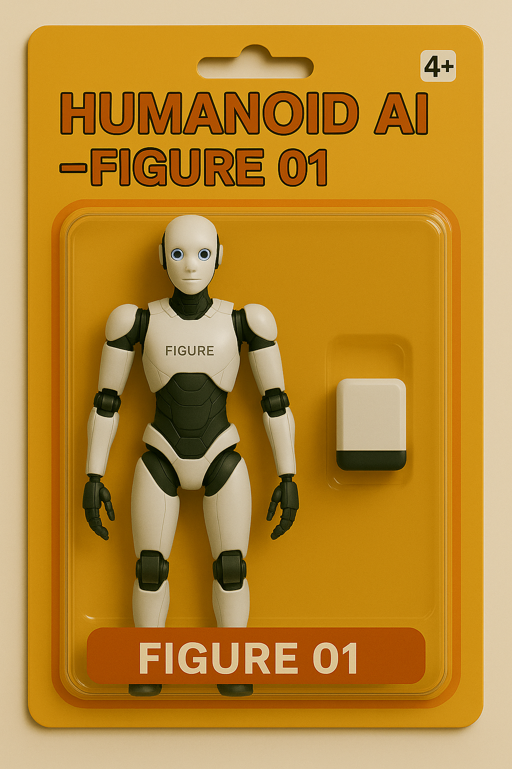 Toy packaging for Figure AI Figure 01